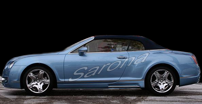 2004-2012 Bentley Continental GTC Side Skirts 2004-2012 Bentley Continental GTC Side Skirts