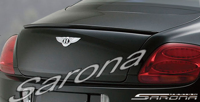 2003-2011 Bentley Continental GT Trunk Wing