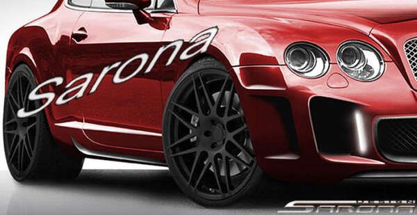 2003-2012 Bentley Continental GTC Side Skirts
