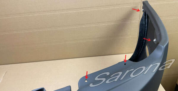 2004-2010 Bentley Continental GT Rear Bumper