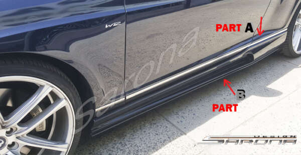 2004-2012 Bentley Continental GT Side Skirts 2004-2012 Bentley Continental GT Side Skirts