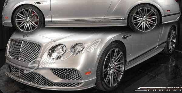2012-2016 Bentley Continental GTC Side Skirts
