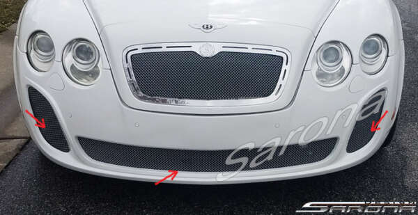 2004-2011 Bentley Continental GTC Front Bumper