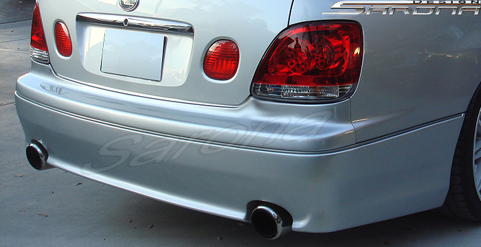 1998-2005 Lexus GS300-GS400 Rear Bumper 1998-2005 Lexus GS300-GS400 Rear Bumper