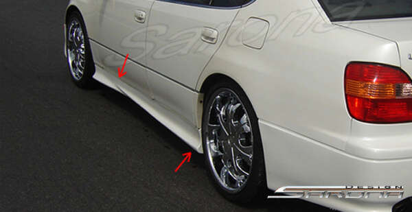 1998-2005 Lexus GS300-GS400 Side Skirts