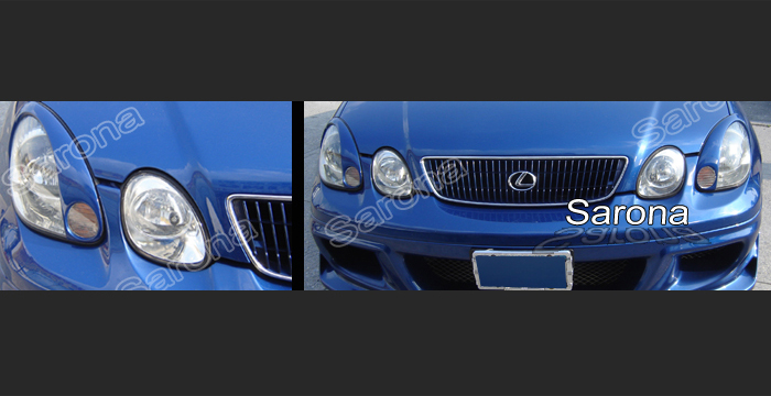 1998-2005 Lexus GS300-GS400 Eyelids 1998-2005 Lexus GS300-GS400 Eyelids