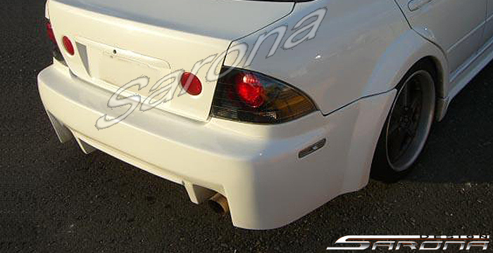 2000-2005 Lexus IS300 Rear Bumper 2000-2005 Lexus IS300 Rear Bumper