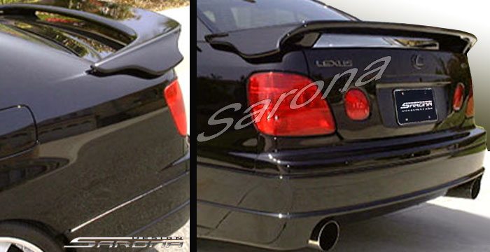 1998-2005 Lexus GS300-GS400 Trunk Wing 1998-2005 Lexus GS300-GS400 Trunk Wing