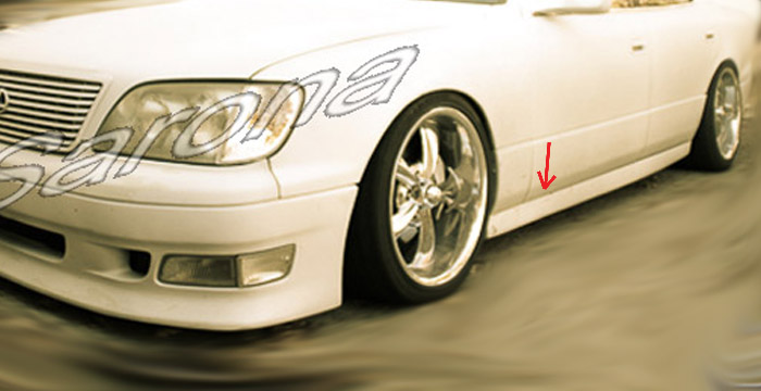 1998-2000 Lexus LS400 Side Skirts 1998-2000 Lexus LS400 Side Skirts