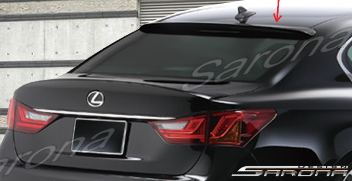 2013-2015 Lexus GS F-Sport Roof Wing 2013-2015 Lexus GS F-Sport Roof Wing