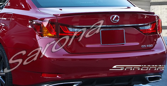 2013-2015 Lexus GS F-Sport Trunk Wing 2013-2015 Lexus GS F-Sport Trunk Wing