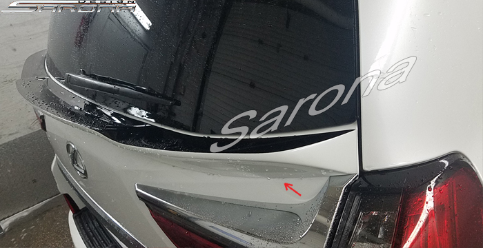 2016-2020 Lexus LX570 Trunk Wing 2016-2020 Lexus LX570 Trunk Wing