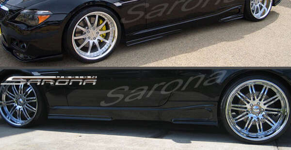 2004-2010 BMW 6 Series Side Skirts