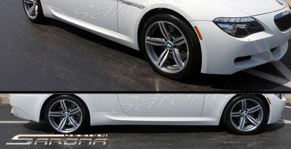 2004-2010 BMW 6 Series Side Skirts