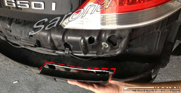 2004-2010 BMW 6 Series Rear Bumper