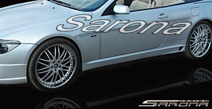 2004-2010 BMW 6 Series Side Skirts