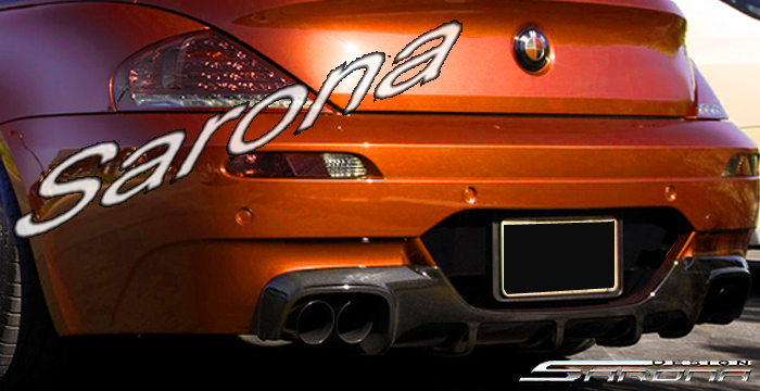 2004-2010 BMW 6 Series Rear Add-On 2004-2010 BMW 6 Series Rear Add-On