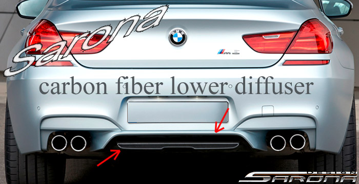2012-2019 BMW 6 Series Rear Add-On