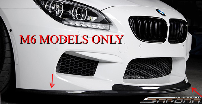 2012-2019 BMW 6 Series Front Add-On 2012-2019 BMW 6 Series Front Add-On