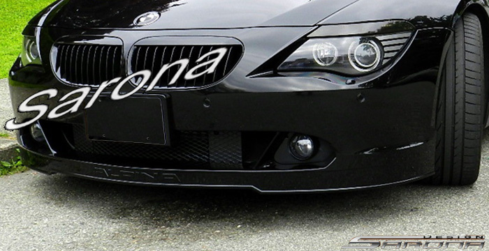 2004-2007 BMW 6 Series Front Add-On 2004-2007 BMW 6 Series Front Add-On