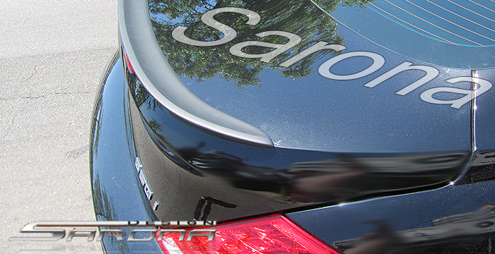 2008-2010 BMW 6 Series Trunk Wing 2008-2010 BMW 6 Series Trunk Wing