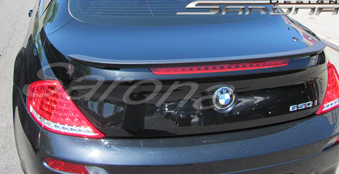 2008-2010 BMW 6 Series Trunk Wing 2008-2010 BMW 6 Series Trunk Wing