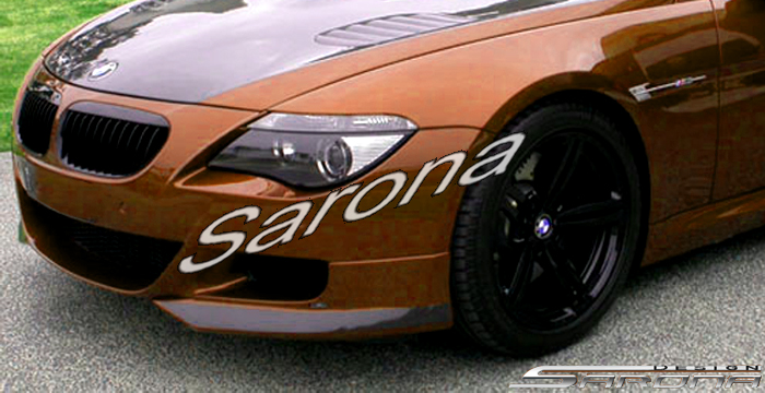 2004-2010 BMW 6 Series Front Add-On 2004-2010 BMW 6 Series Front Add-On