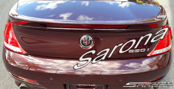 2008-2010 BMW 6 Series Trunk Wing
