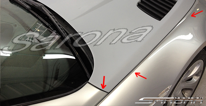 2004-2010 BMW 6 Series Hood 2004-2010 BMW 6 Series Hood