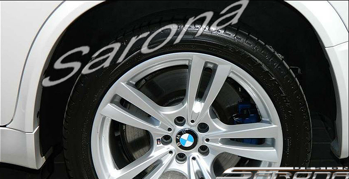 2007-2011 BMW X5 Fender Flares 2007-2011 BMW X5 Fender Flares