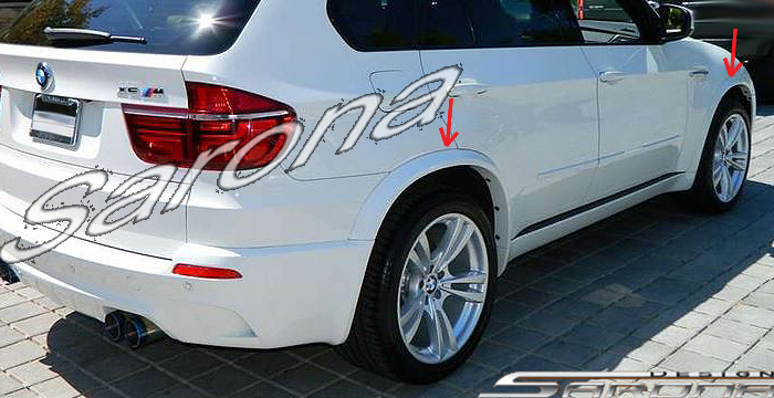 2007-2011 BMW X5 Fender Flares 2007-2011 BMW X5 Fender Flares