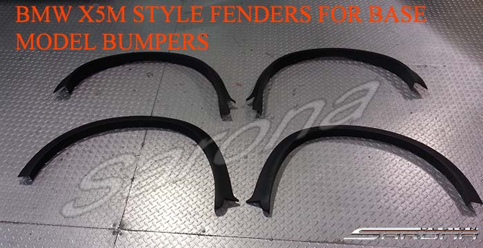 2007-2011 BMW X5 Fender Flares 2007-2011 BMW X5 Fender Flares