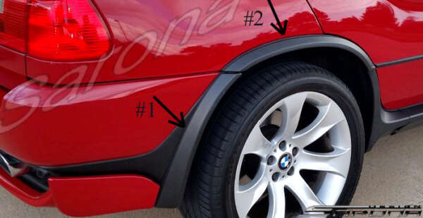 2000-2006 BMW X5 Fender Flares