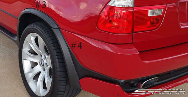 2000-2006 BMW X5 Fender Flares
