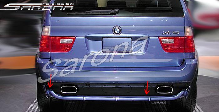 2000-2006 BMW X5 Rear Add-On 2000-2006 BMW X5 Rear Add-On
