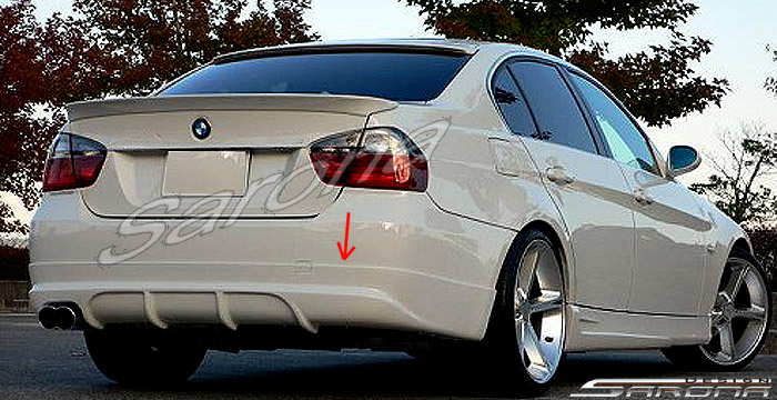 2006-2008 BMW 3 Series Rear Add-On 2006-2008 BMW 3 Series Rear Add-On