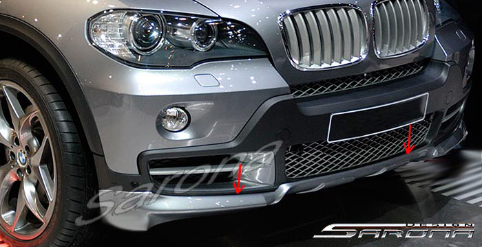 2007-2010 BMW X5 Front Add-On 2007-2010 BMW X5 Front Add-On
