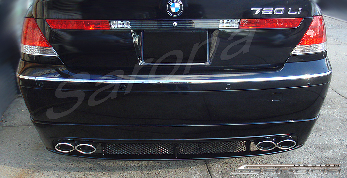2002-2004 BMW 7 Series Rear Bumper 2002-2004 BMW 7 Series Rear Bumper