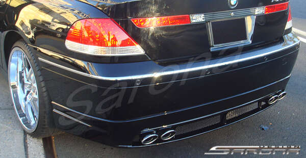 2002-2004 BMW 7 Series Rear Bumper