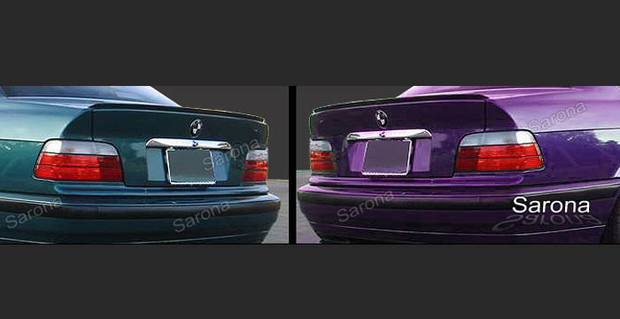 1992-1998 BMW 3 Series Trunk Wing 1992-1998 BMW 3 Series Trunk Wing