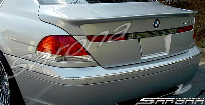 2002-2005 BMW 7 Series Trunk Wing 2002-2005 BMW 7 Series Trunk Wing