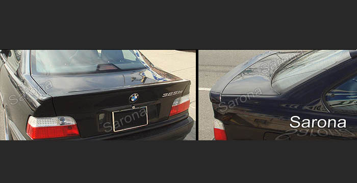 1992-1998 BMW 3 Series Trunk Wing 1992-1998 BMW 3 Series Trunk Wing