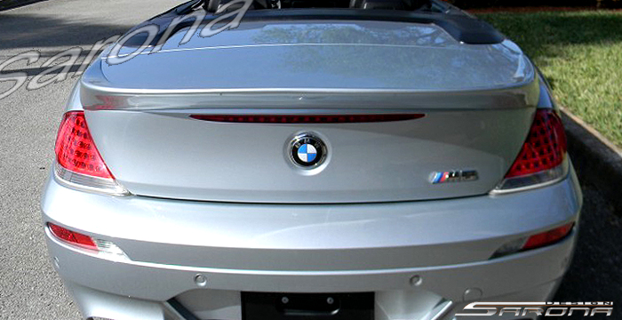 2004-2007 BMW 6 Series Trunk Wing 2004-2007 BMW 6 Series Trunk Wing