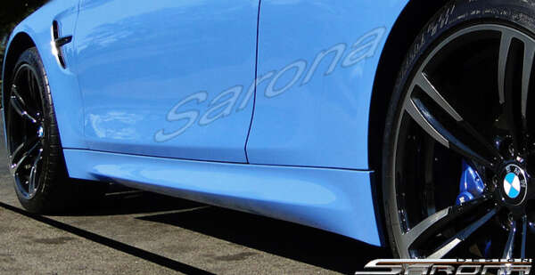 2012-2015 BMW 3 Series Side Skirts