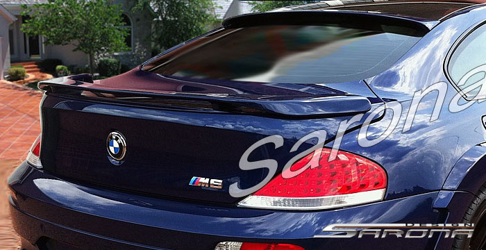 2004-2007 BMW 6 Series Trunk Wing 2004-2007 BMW 6 Series Trunk Wing