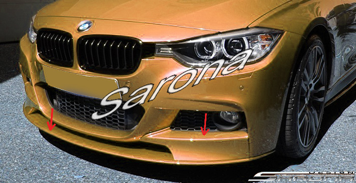 2012-2018 BMW 3 Series Front Add-On 2012-2018 BMW 3 Series Front Add-On