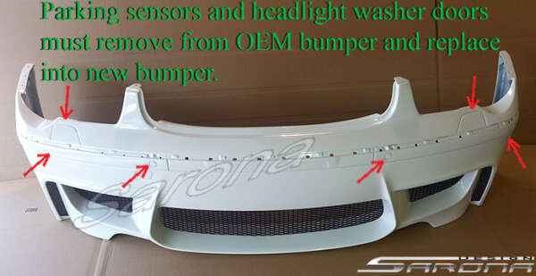2002-2004 BMW 7 Series Front Bumper
