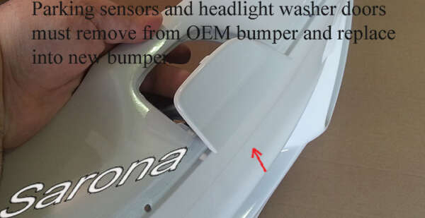 2002-2004 BMW 7 Series Front Bumper