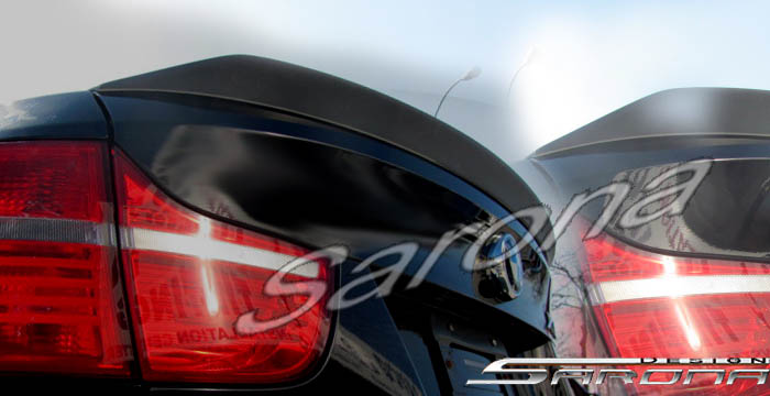 2008-2014 BMW X6 Trunk Wing 2008-2014 BMW X6 Trunk Wing
