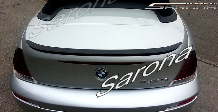 2004-2007 BMW 6 Series Trunk Wing 2004-2007 BMW 6 Series Trunk Wing